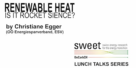 Hauptbild für Lunch Talk - Renewable heat: Is it rocket science?