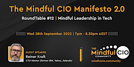 The Mindful CIO RoundTable | Mindful Leadership in Tech