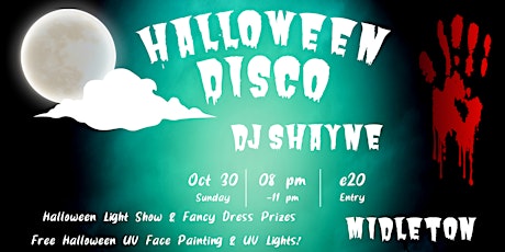 Midleton GAA Halloween Disco October 30th