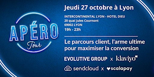 Apéro tour e-commerce by Evolutive x Klaviyo Lyon