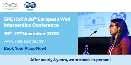 Imagem principal de SPE  ICoTA 28th  European Well Intervention Conference