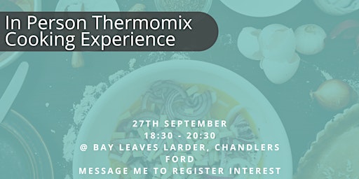 In Person Thermomix Cooking Experience