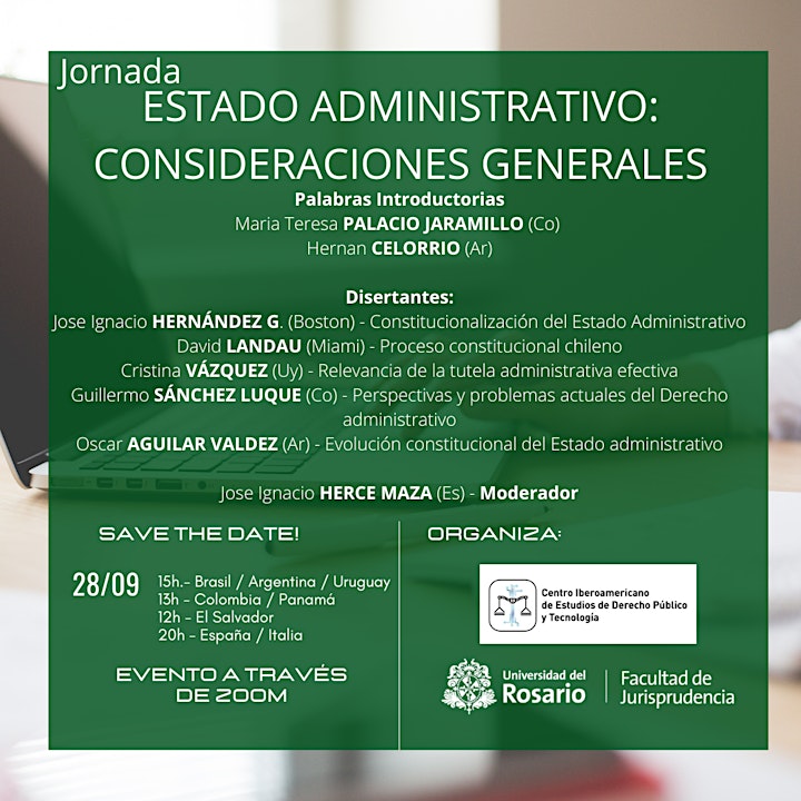 Imagen de Jornada.- Estado Administrativo: Consideraciones Generales