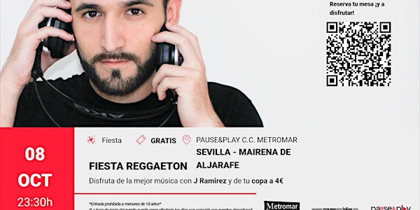 Fiesta Reggaeton con Dj J Ramirez