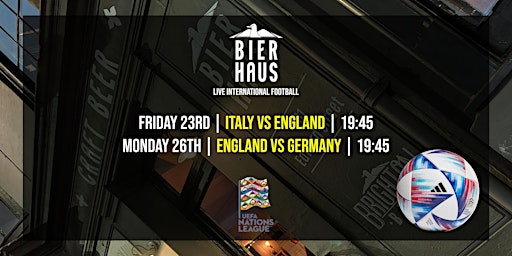 Live Football | Italy VS England | England VS Germany | Brighton Bierhaus