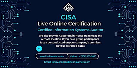 CISA Certification Training Bootcamp in Bancroft, ON