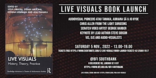 Live Visuals Book Launch