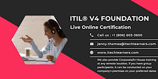 ITIL V4 Foundation Certification Training with Exam in Bancroft, ON