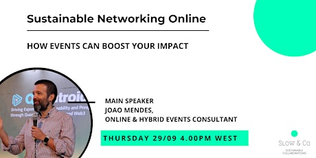 Sustainable Networking: How events can boost your impact.