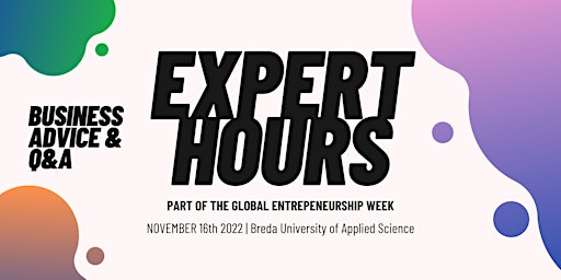 Expert Hours - Global Entrepreneurship Week