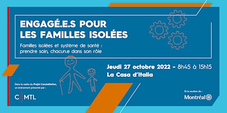 Imagem principal do evento Familles isolées et système de santé: prendre soin, chacun.e dans son rôle