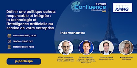 Zycus Confluence - An Executive Connect Paris