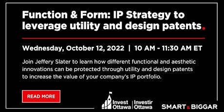 Function and form: IP strategy to leverage utility and design patents