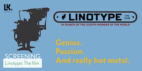 Screening documentaire: Linotype - the film