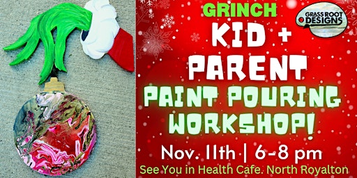 Kid + Parent Paint Class | See You In Health Cafe