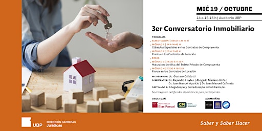 3er Conversatorio Inmobiliario