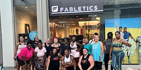 Making Strides Dance Fitness Event with Fabletics Columbia Mall