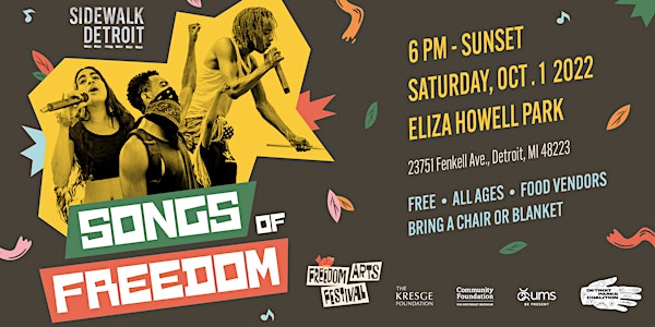 Songs of Freedom, Freedom Fest at Eliza Howell Park