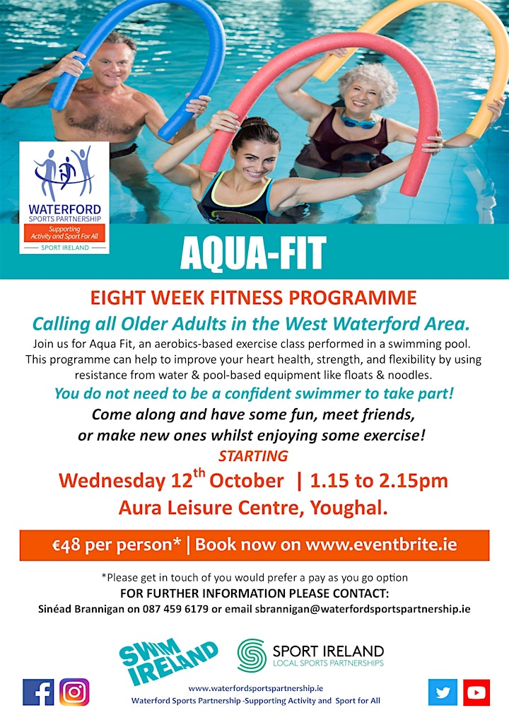 Aqua-Fit in Aura  Leisure Centre Youghal - 12th October 2022 image