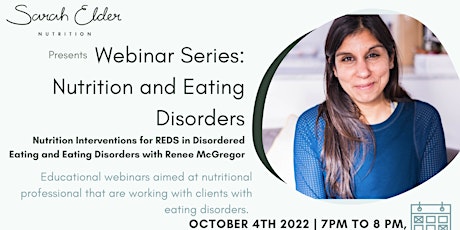 Nutrition Interventions for REDS in Disordered Eating and  Eating Disorders
