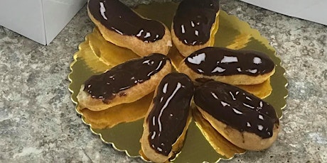 Kids in the Kitchen- Chocolate Cream Filled Eclairs