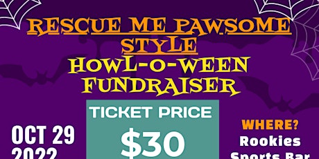 Rescue me Pawsome Style Howl-o-Ween Fundraiser