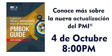 Imagen principal de 6ta Edición del PMBOK | Charla Informativa