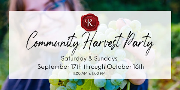 Community Harvest Party