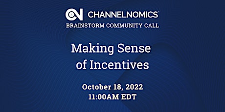 Making Sense of Incentives primary image