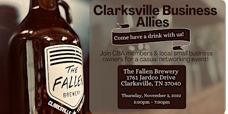 Clarksville Business Allies - Network at the Brewery