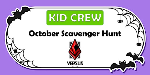 Kid Crew October Scavenger Hunt