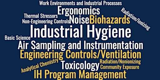 Image principale de Fall 2024 Comprehensive Industrial Hygiene Review:  Sept. 17- Nov. 19, 2024