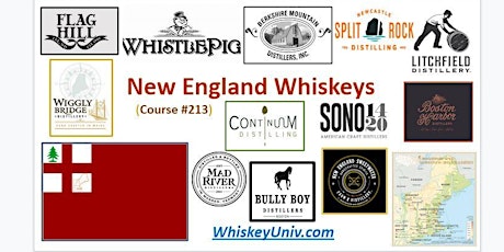 New England Whiskeys Tasting Class BYOB (#213)