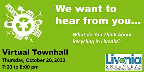 What do You Think About Recycling in Livonia?