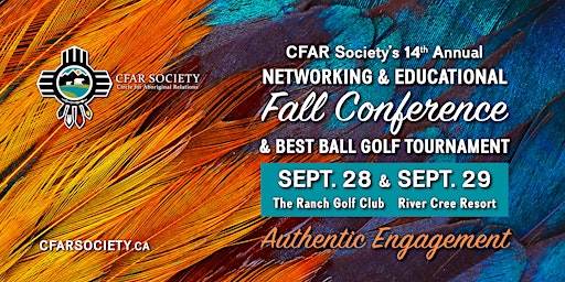 14th  CFAR Society Fall Conference Networking Event & Golf Tournament