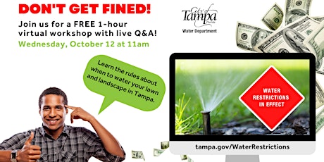 Tampa's Water Use Restrictions Workshop