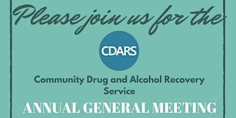 Drug and Alcohol Recovery Charity Annual General Meeting primary image