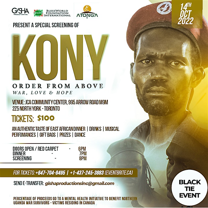 SPECIAL SCREENING - KONY:ORDER FROM ABOVE image