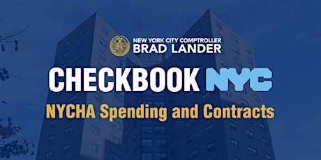 Immagine principale di NYCHA Spending and Contracts 