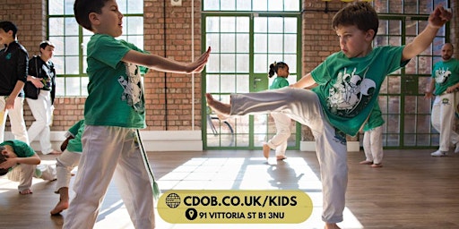 Imagem principal do evento Trial Capoeira classes for Kids, pre-teens & teens - Birmingham