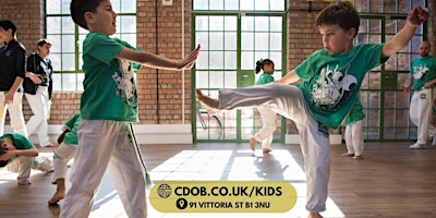 Imagem principal do evento Trial Capoeira classes for Kids, pre-teens & teens - Birmingham