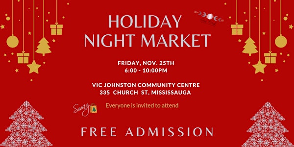 Mississauga's Holiday Night Market