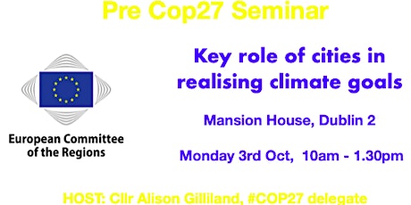 Pre COP27 Seminar