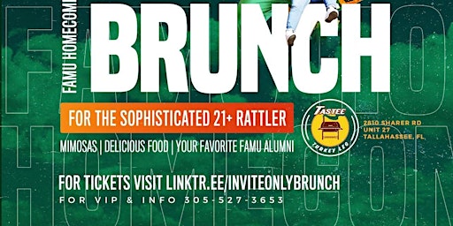 INVITE ONLY BRUNCH - FAMU HOMECOMING EDITION