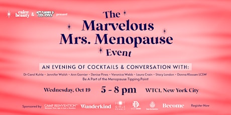 The Marvelous Mrs Menopause Event IN PERSON