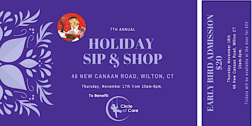 2022 7th Annual Holiday Sip & Shop Benefiting Circle of Care