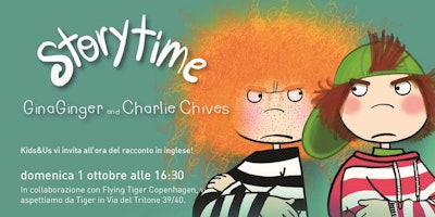 Storytime In Lingua Inglese Con Flying Tiger E Kid Roma Domenica 1