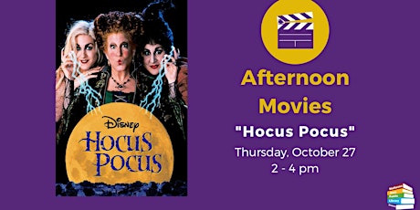 Afternoon Movie : Hocus Pocus