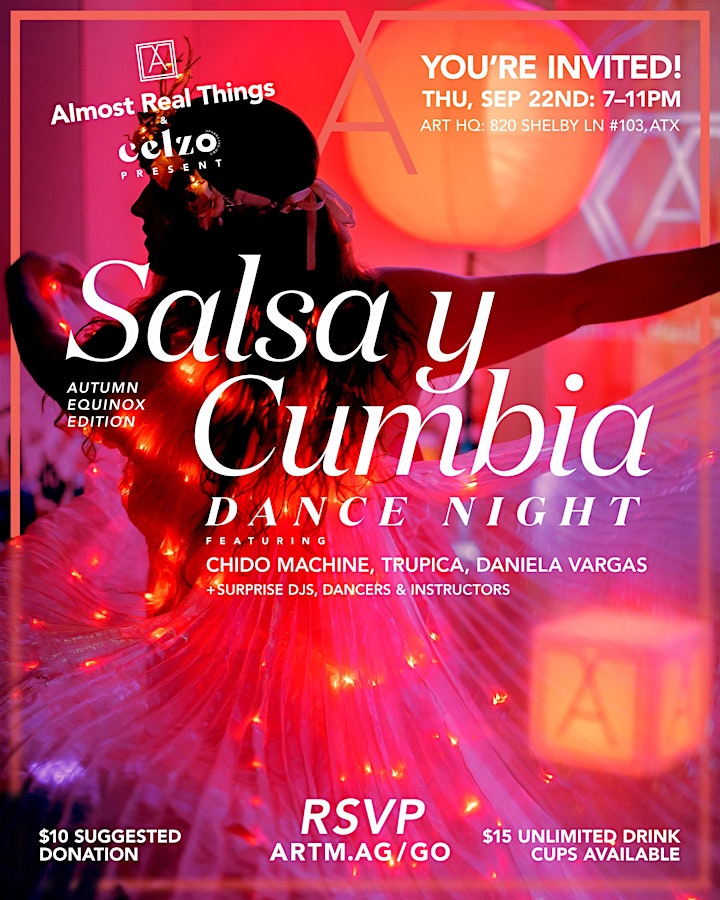 Almost Real Things presents: Salsa y Cumbia Dance Night! image