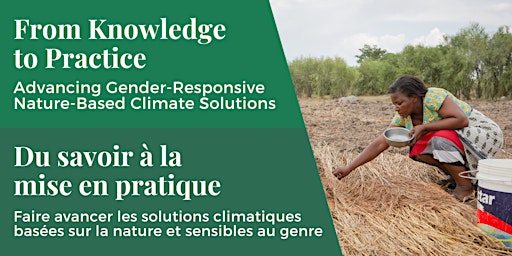 Advancing Gender-Responsive Nature-Based Climate Solutions